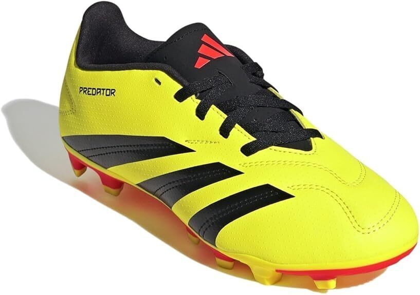 Adidas Size 5.5 Club Predator 24 Unisex - Child Flexible Ground Sneakers