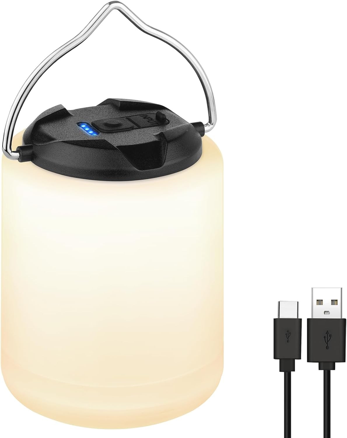 LED Camping Lantern, Rechargeable Camping Light, 4 Modes Outdoor Flashlights Lan