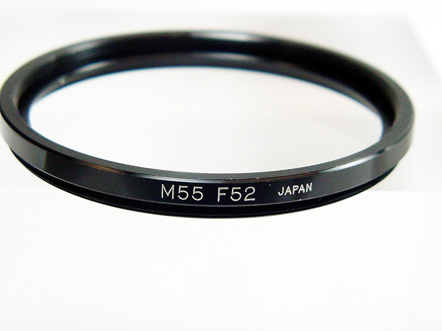 55mm-52mm (M55-F52) Step-Down Adapter Ring | Metal | Japan | No box | New |$6.95