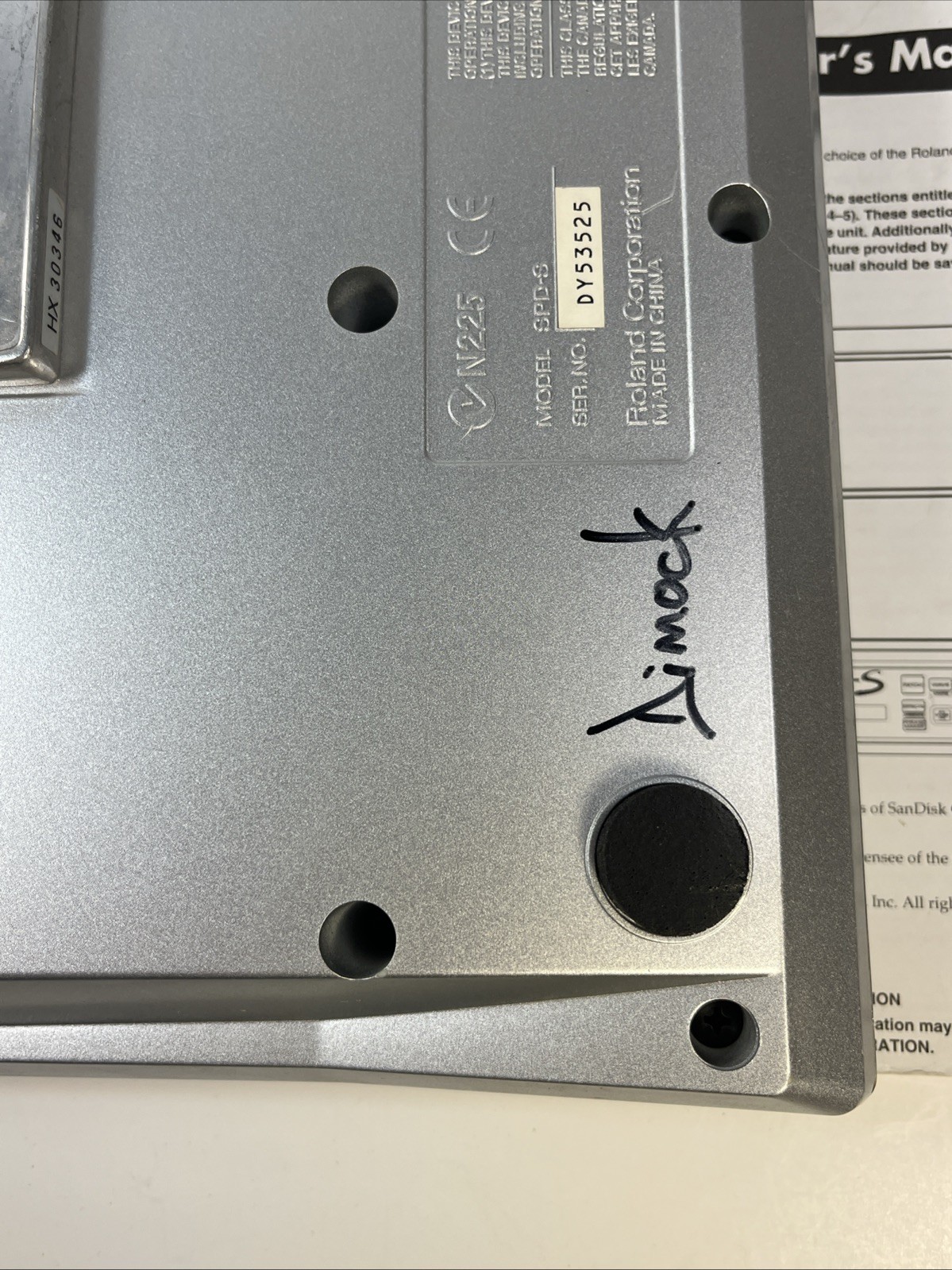 Roland SPD-S Sampling Percussion Multipad Drum w manual and power