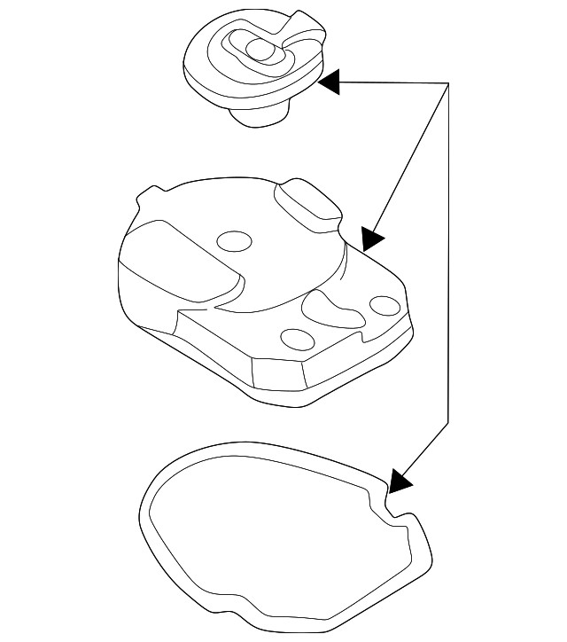 Genuine OEM Nissan Distributor Rotor 22157-4B000 New Replacement
