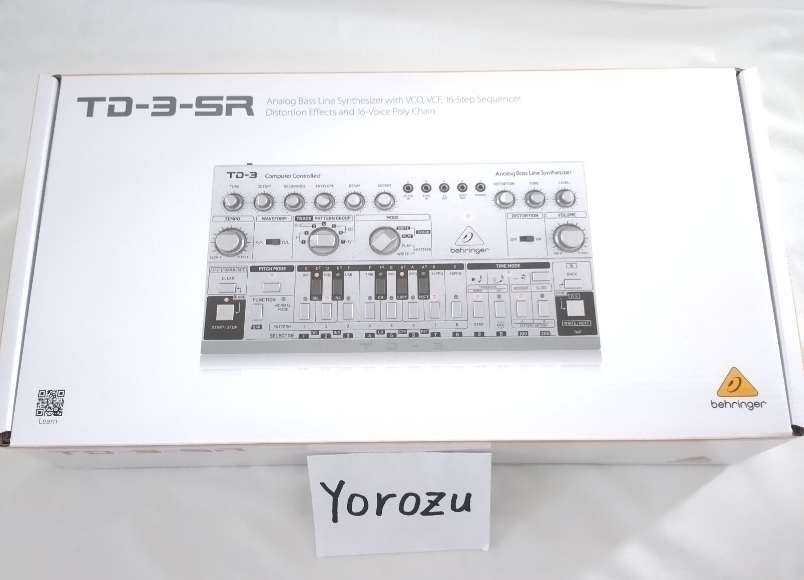 BEHRINGER Analog Bassline Synthesizer TD-3-SR