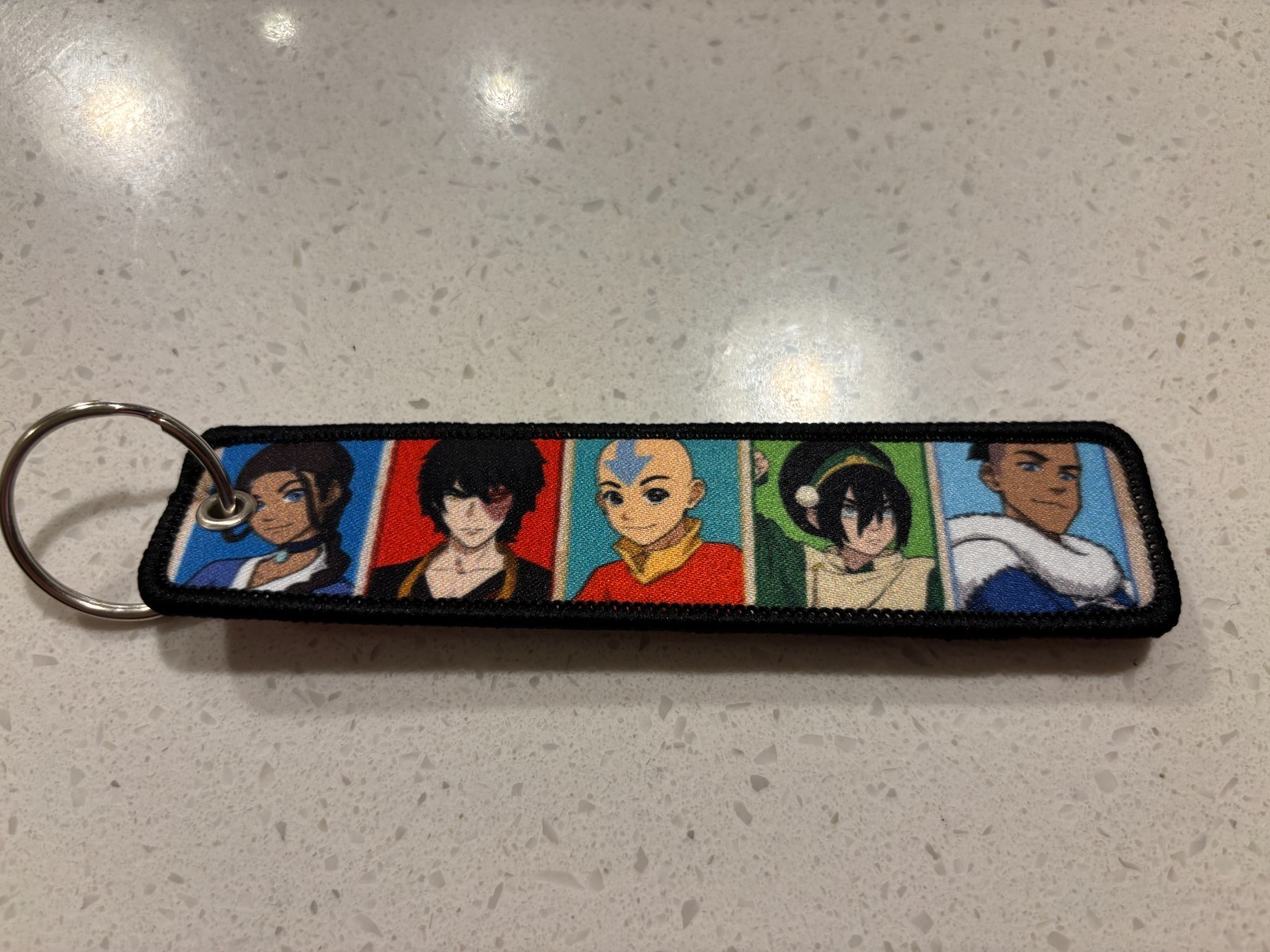 Avatar the Last Airbender Keychain Luggage Tag Bookmark - Team Avatar