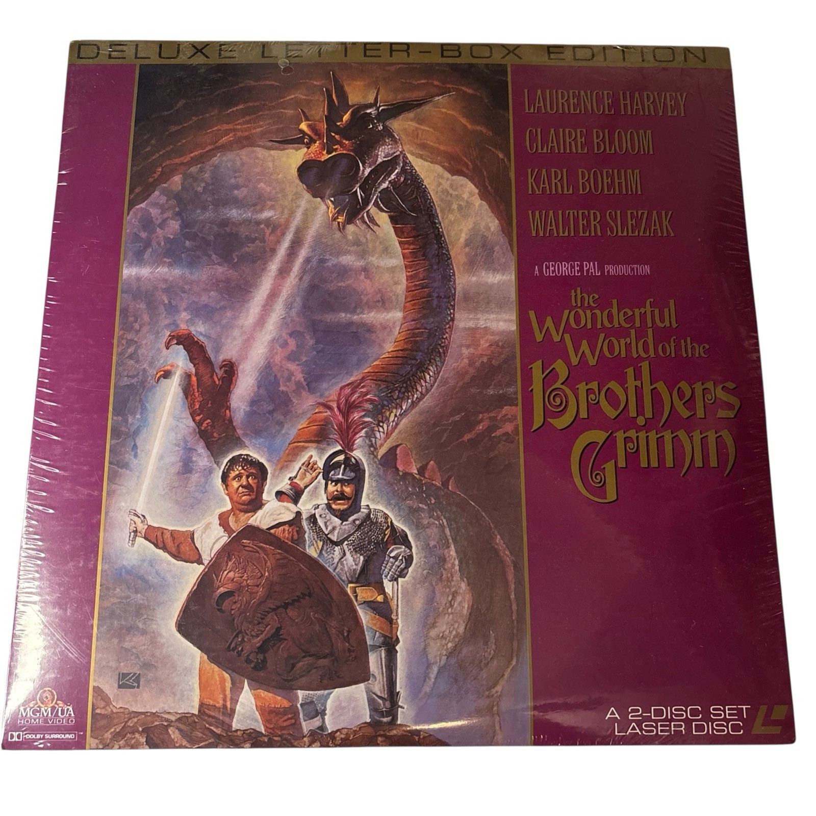 THE WONDERFUL WORLD OF THE BROTHERS GRIMM Laserdisc LD [ML102427] NEW/SEALED