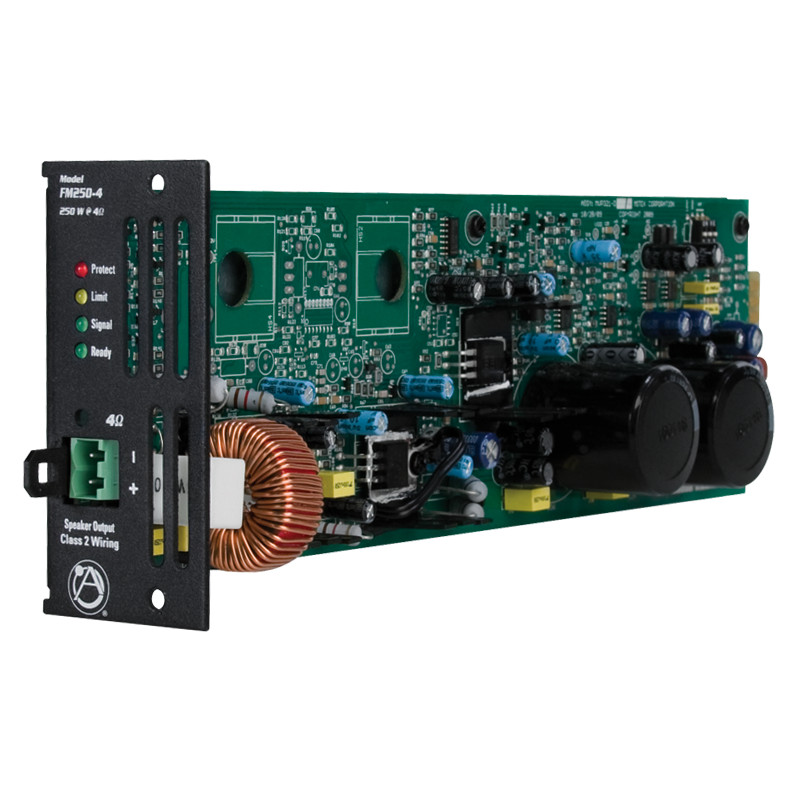 ATLAS SOUND FM250-4 4Ω/8Ω Amplifier Card Module for Use with F6-MF