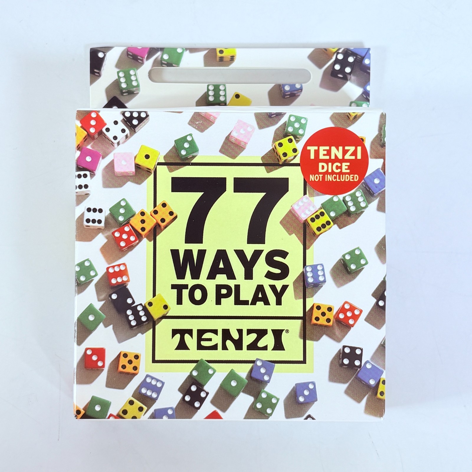 77 Ways to Play TENZI Dice Game Card Deck (Dice Not Included) Carma Games