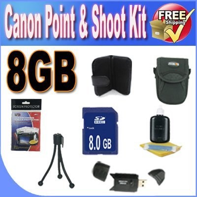 Canon PowerShot Accessory Saver Bundle