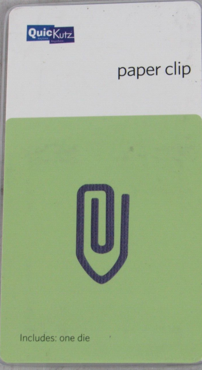 QuicKutz Paper Clip 2x2, 1 Cutting Die Set RS-0612