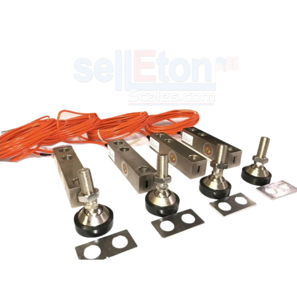 NTEP Shear Beam Load Cell Sensors for Platform Floor Scale with Feet & Spacers