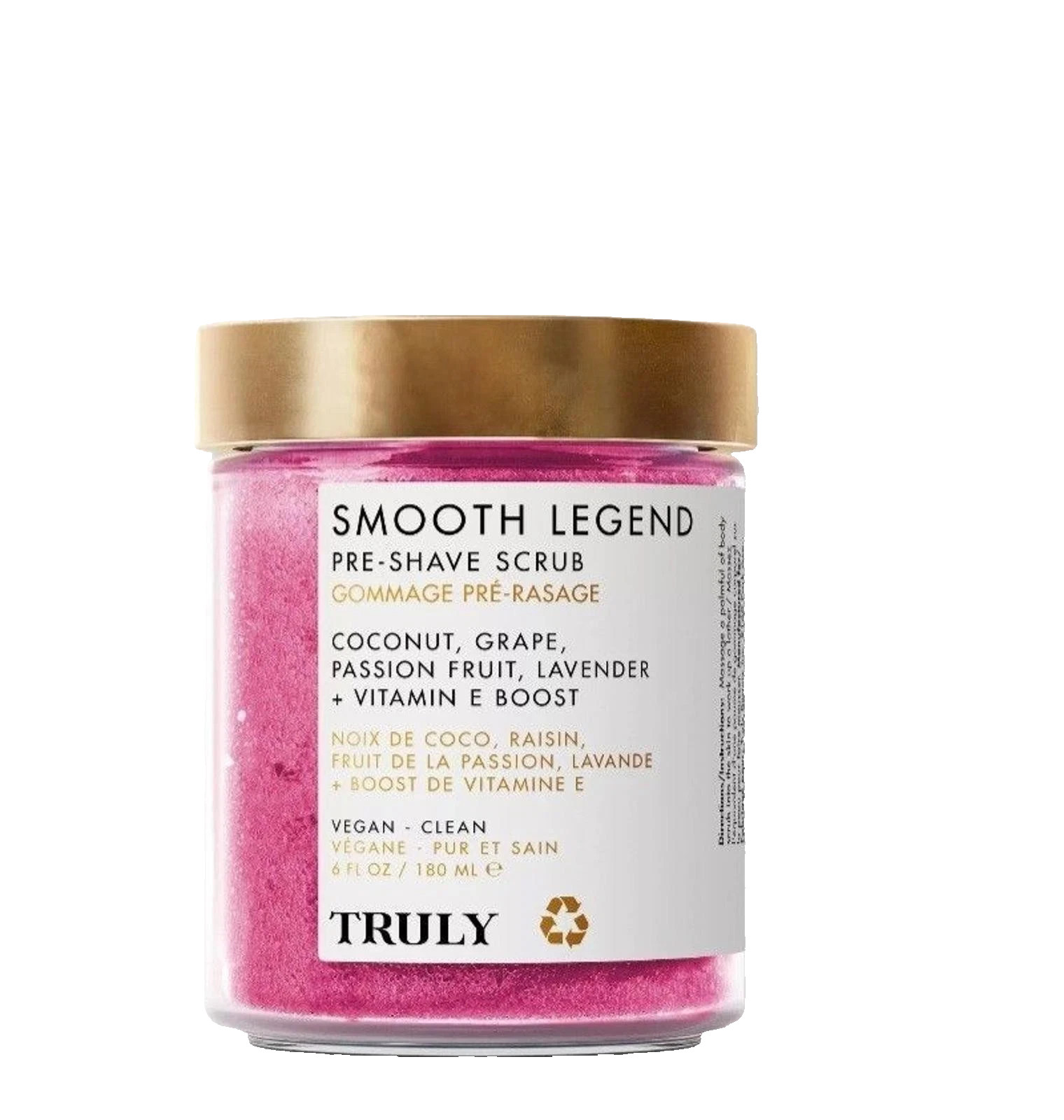 Truly Beauty - Smooth Legend Pre Shave Scrub 4 fl oz