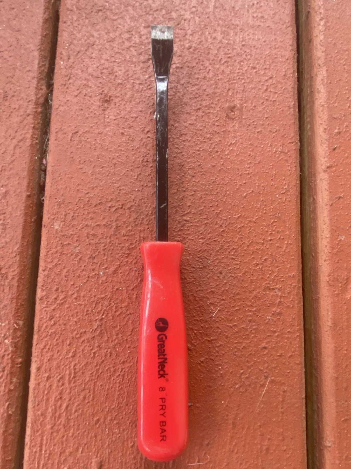 GreatNeck 8" Screwdriver-Style Pry Bar – Tough, Reliable, and Ready for Work!