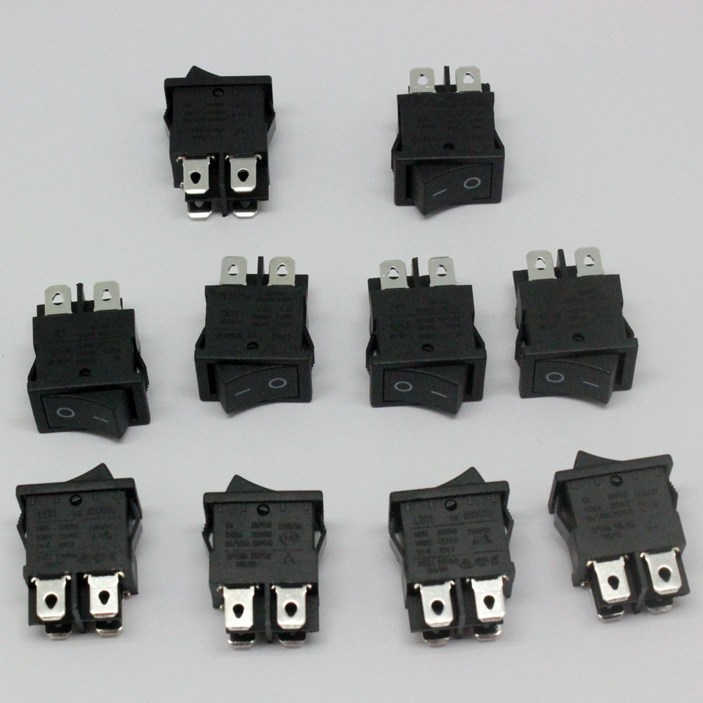 10 units of RS601D  ROCKER SWITCHES  6(4)A 250VAC 6A/125A 250VAC rocker SWITCH