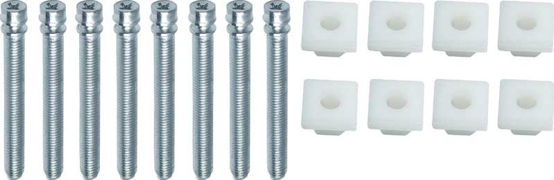 OER Headlamp Adjuster Screw and Nut Set 1965-1975 Chevy Bel Air Biscayne Impala