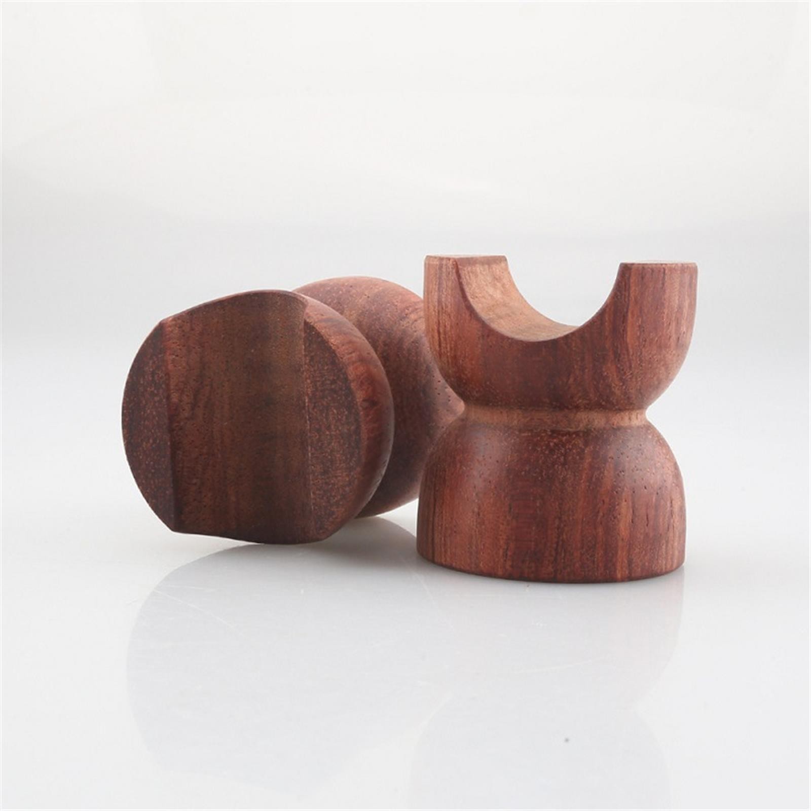 45mm HiFi Rose Wood Speaker Insulation Wire Holder Bracket Support Cable Stand E
