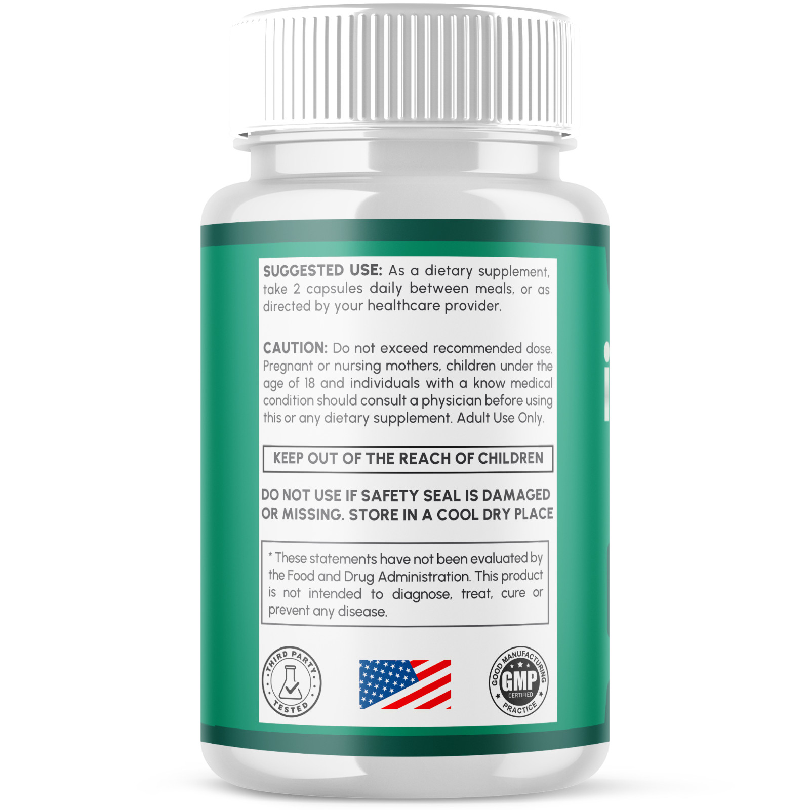 (2 Pack) Inibitro Natural Energy & Fitness Support Vitamin Inibitrol 120 Capsule