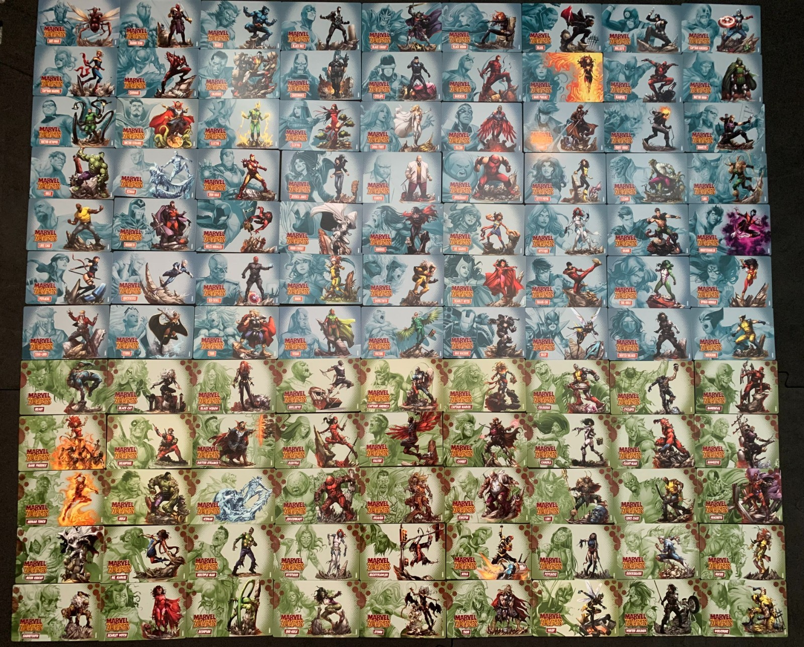 Marvel Zombies Kickstarter minis ~ Heroes, X-Men Avengers Zombicide board game