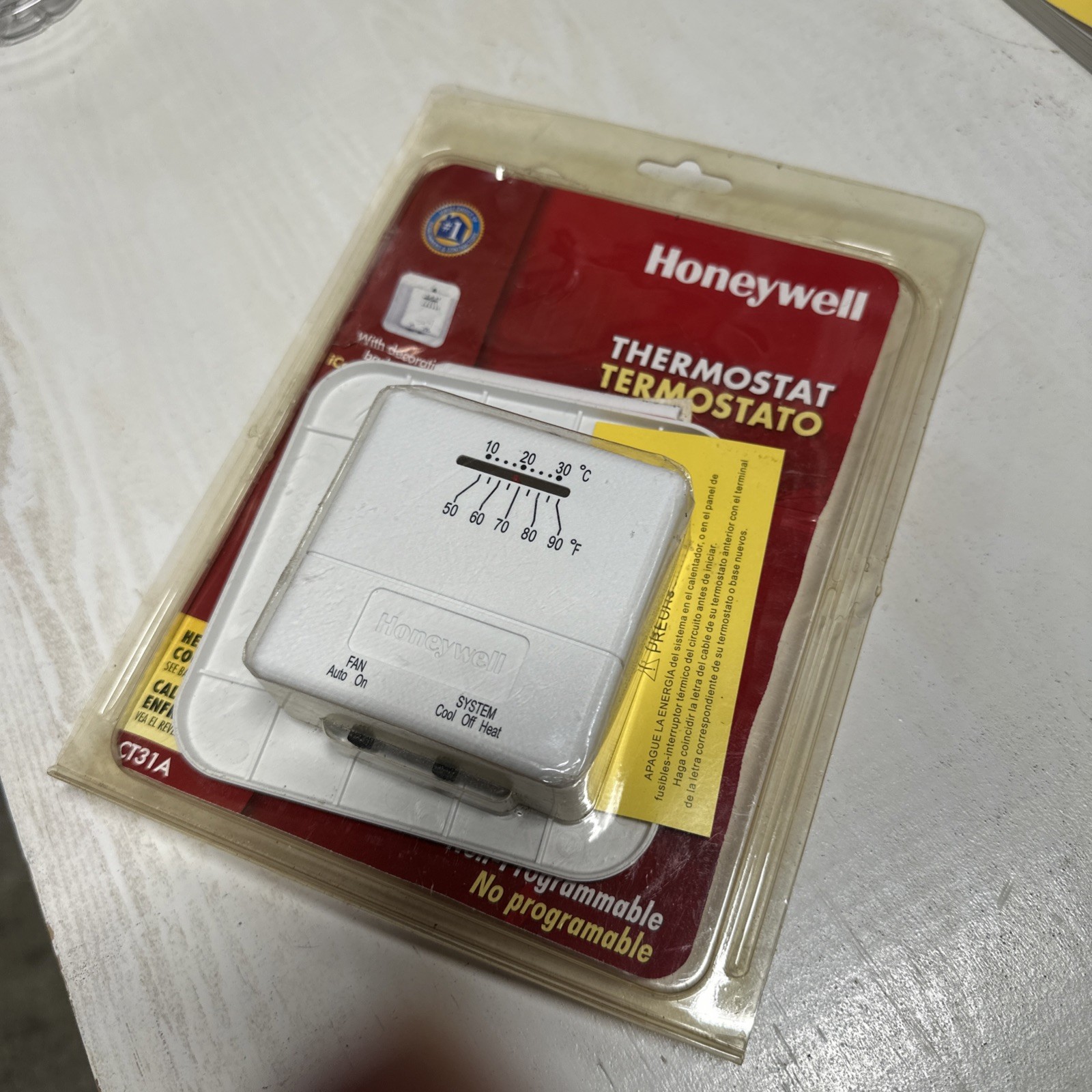 Honeywell CT31A1003 Heat/Cool Thermostat