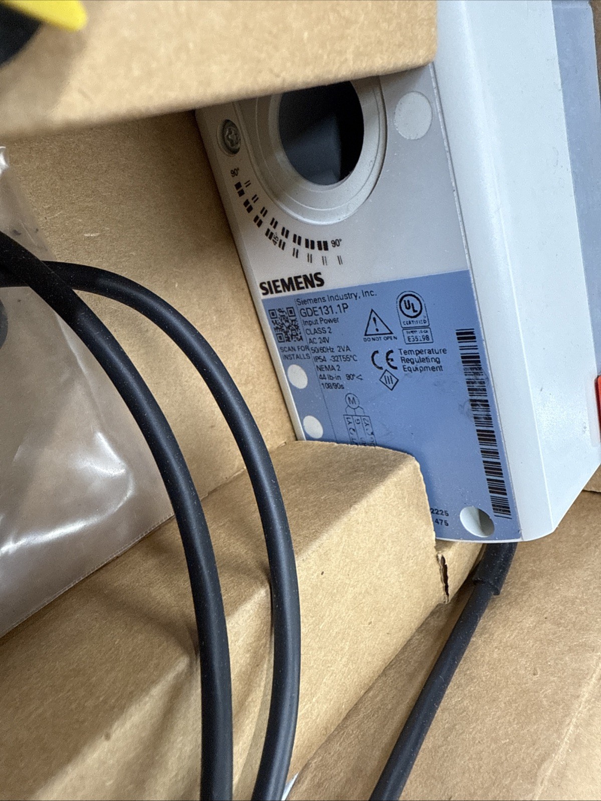 SIEMENS-GDE131.1P - OpenAir Electric Actuator