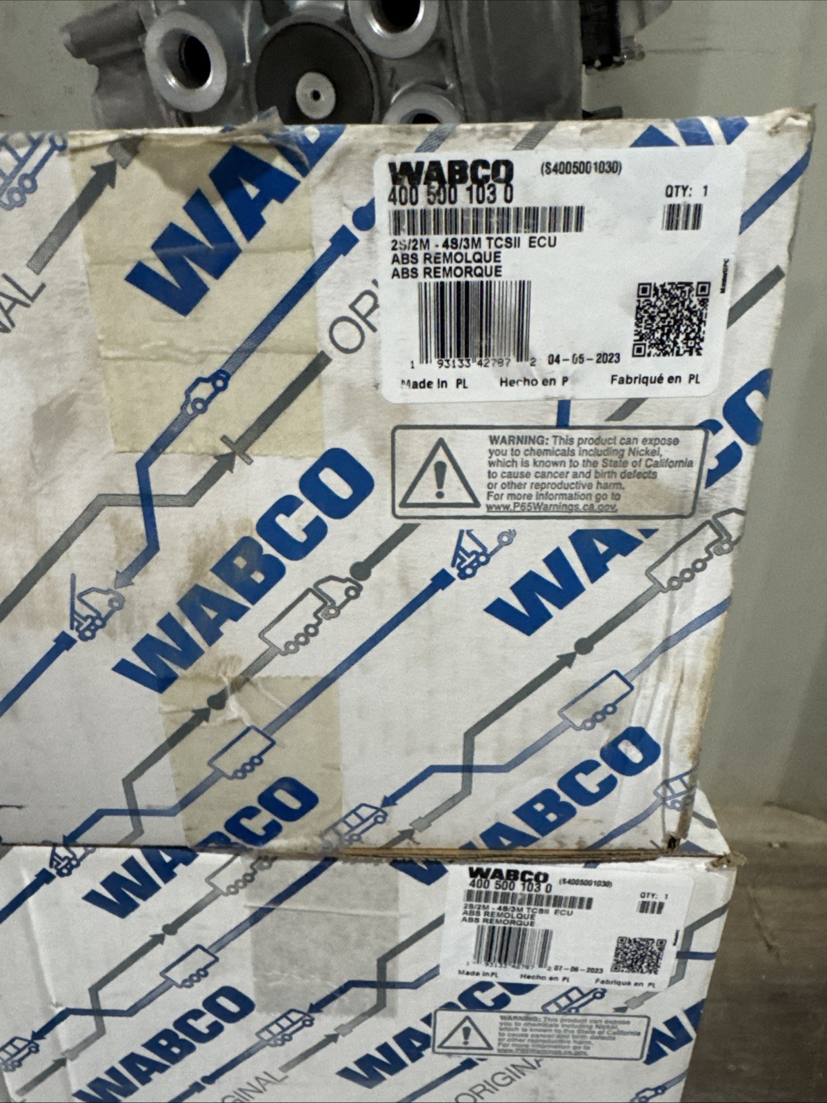 Meritor Wabco Trailer Modulator ABS Valve Control 4005001030