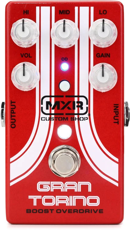 MXR Gran Torino Boost Overdrive Pedal - Limited Edition