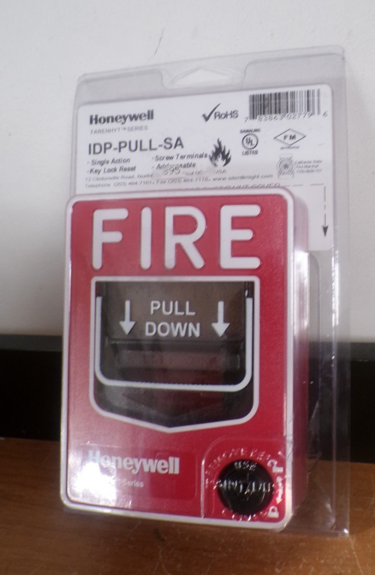 NEW HONEYWELL FARENHYT IDP PULL SA SINGLE ACTION FIRE PULL STATION