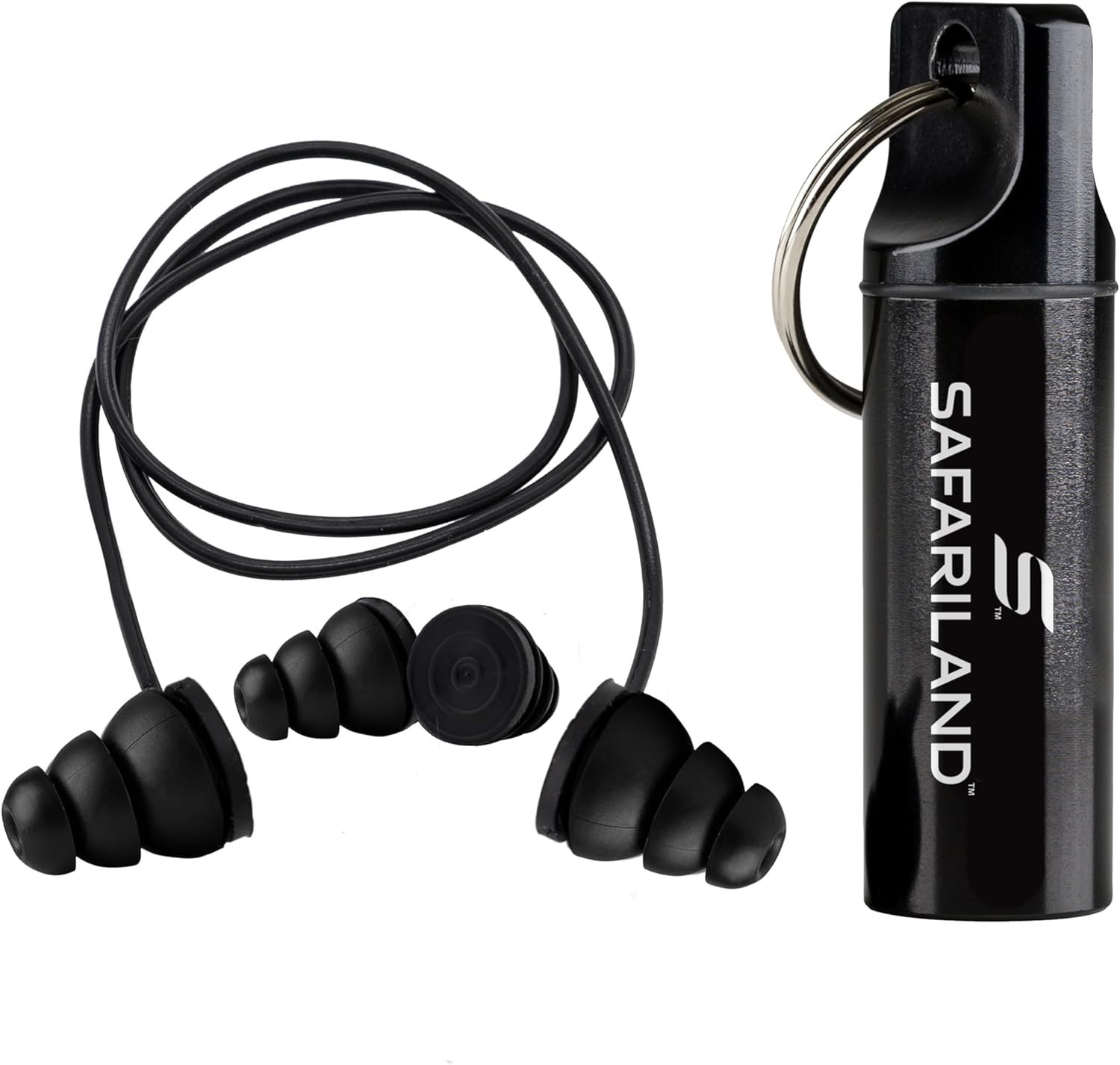 Pro Impulse Hearing Protection Earplugs Black NRR 33dB Shooting Range Use 1 Pair