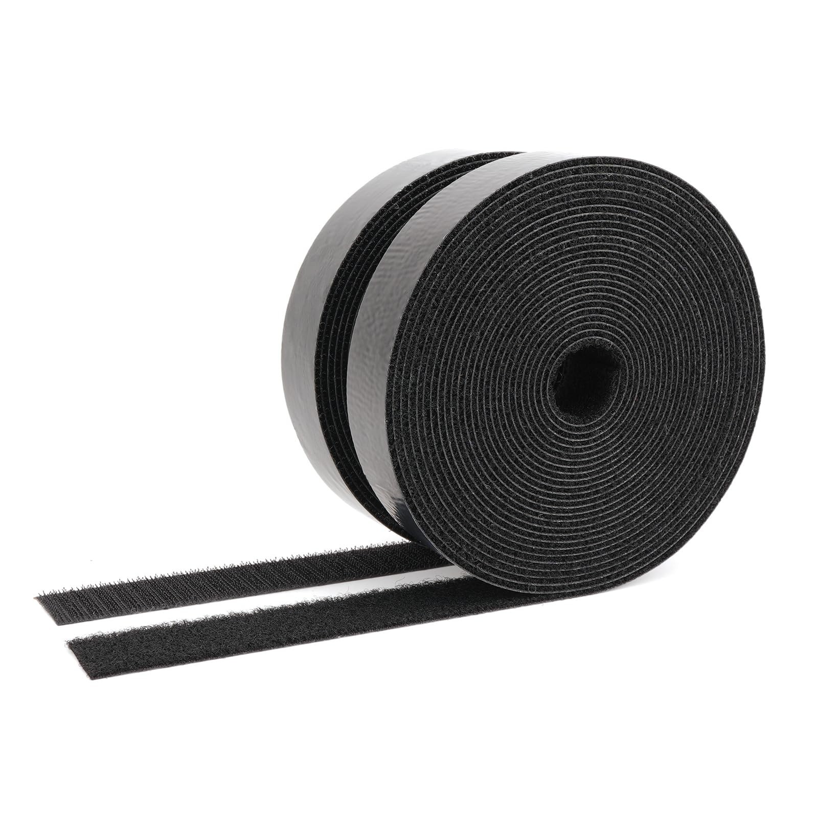 Heavy Duty Hook and Loop Tape 20ft x 1" Double-Sided Adhesive Strips for Crafts,