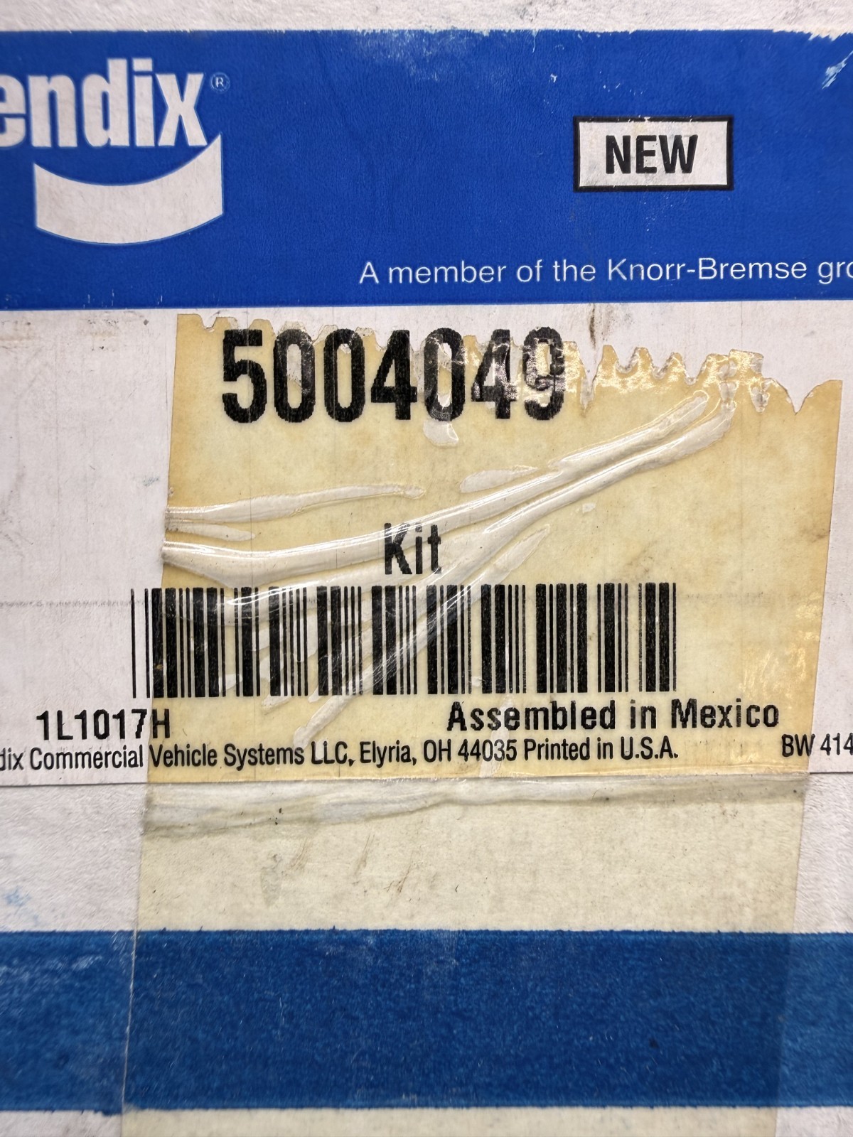 Bendix 5004049 Brake Kit Parts – Partial Hardware Set – OEM Genuine