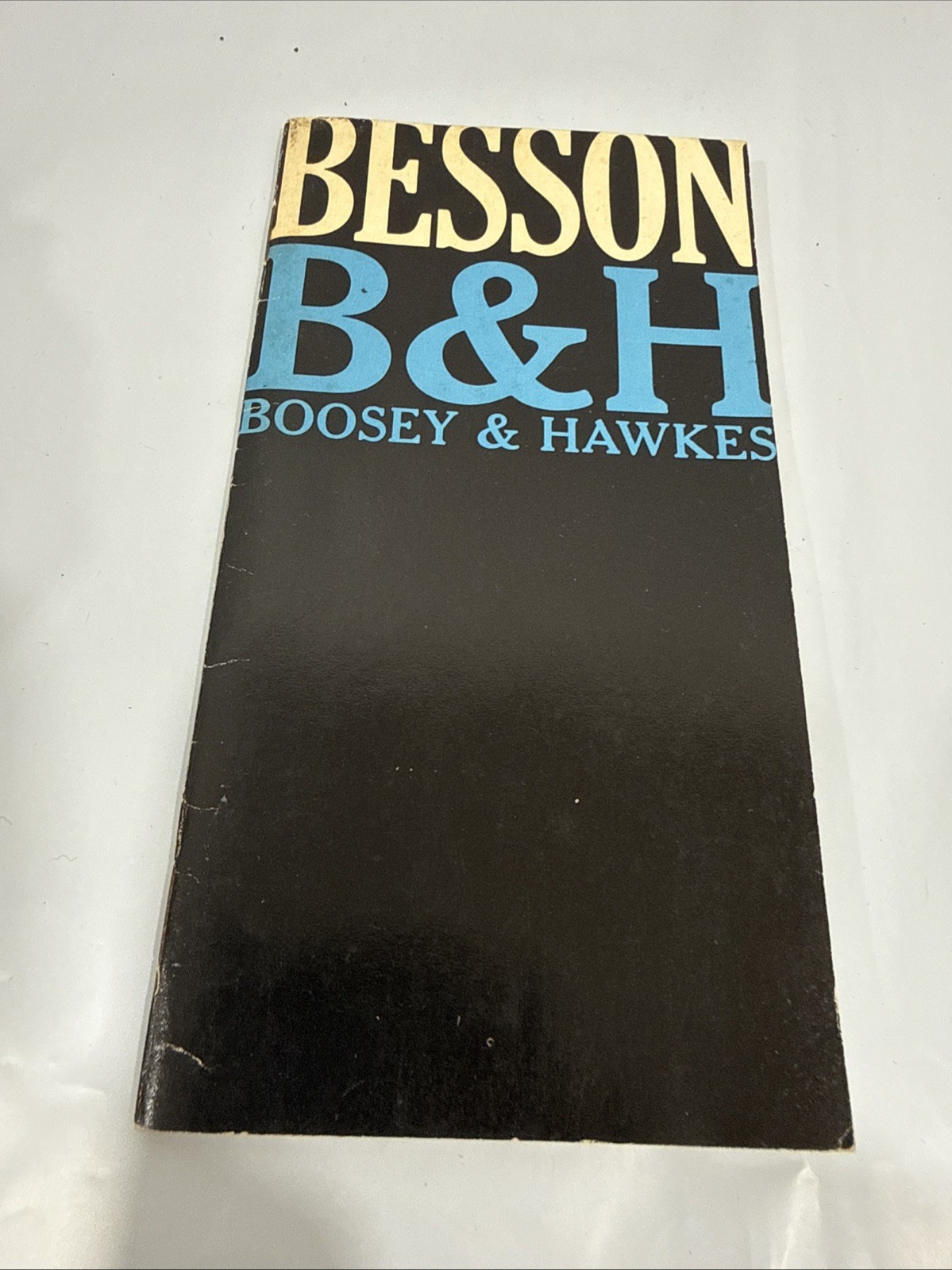 Rare Boosey & Hawks Besson Catalog