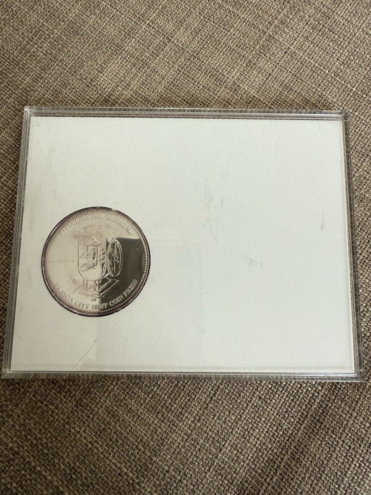 Nevada Pony Express Commemorative Silver Medallion 1 Tr. Oz .999 Silver