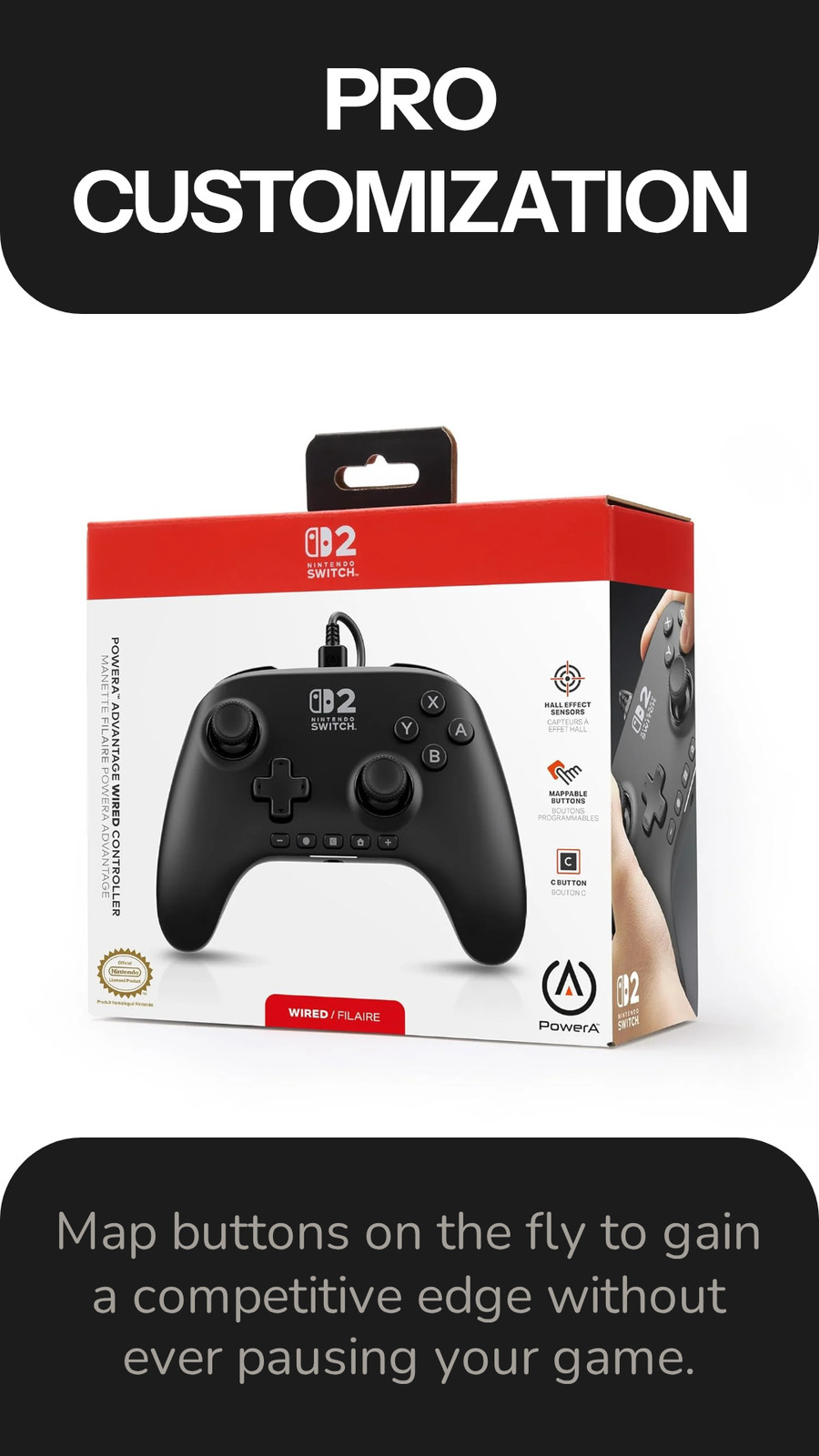 PowerA Advantage Wired Controller for Nintendo Switch