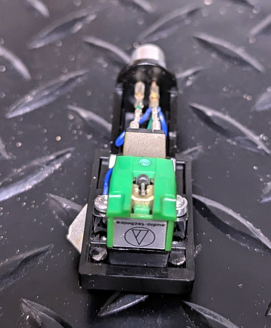 Sony headshell with Audio-Technica cartridge