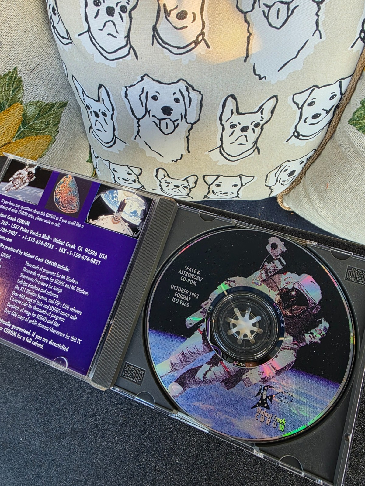 Vintage 1993 Space & Astronomy Walnut Creek CD-ROM NASA Images & Text Files