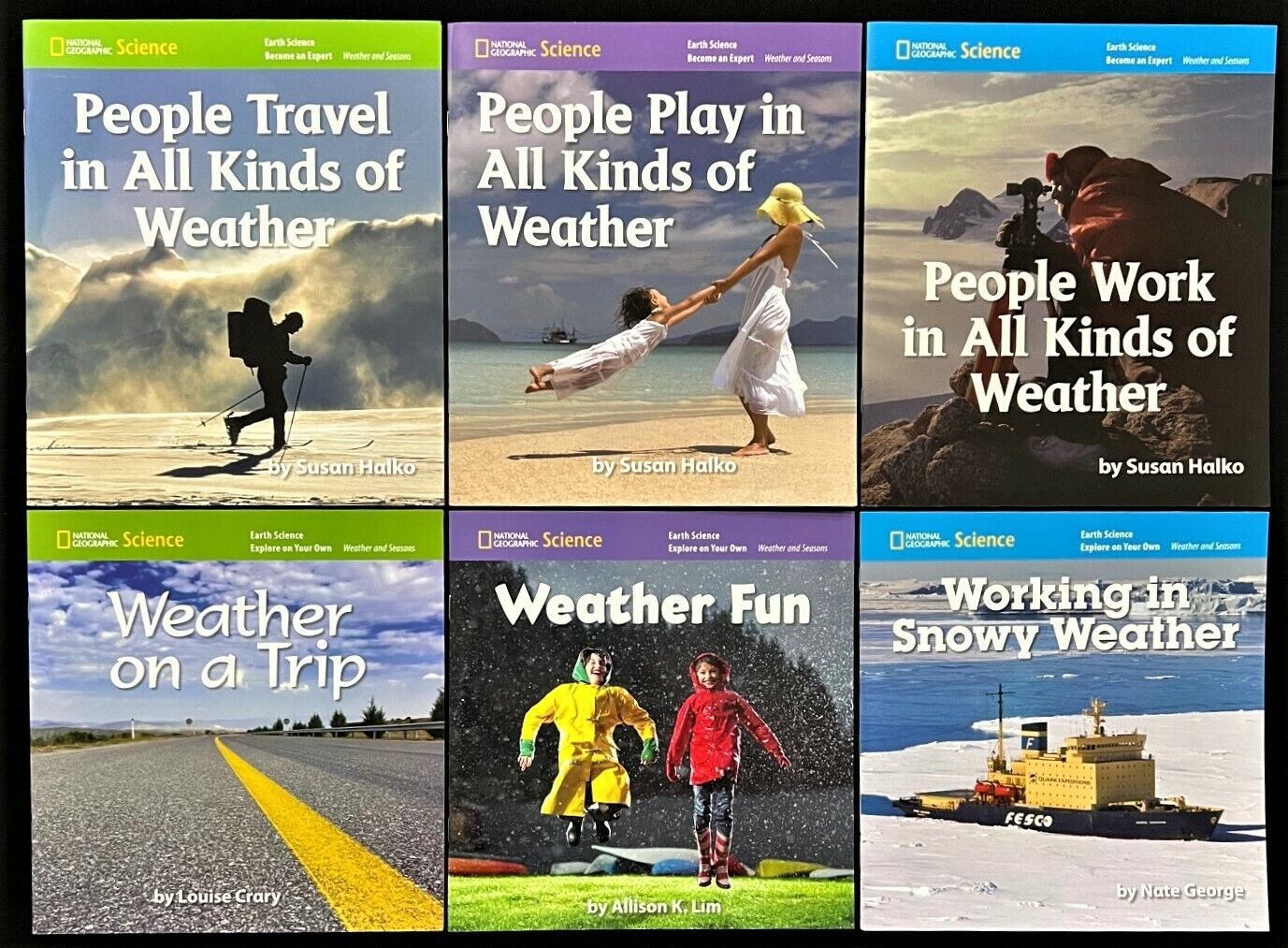 Kindergarten  Nat'l Geo. WEATER & SEASONS - EXPLORE ON YOUR OWN/BECOME AN EXPERT