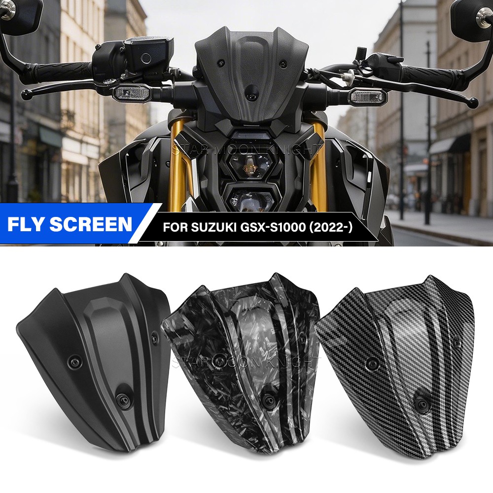 For Suzuki GSX-S1000 windshield GSX-S 1000 2022-2025 Fly Screen Deflector
