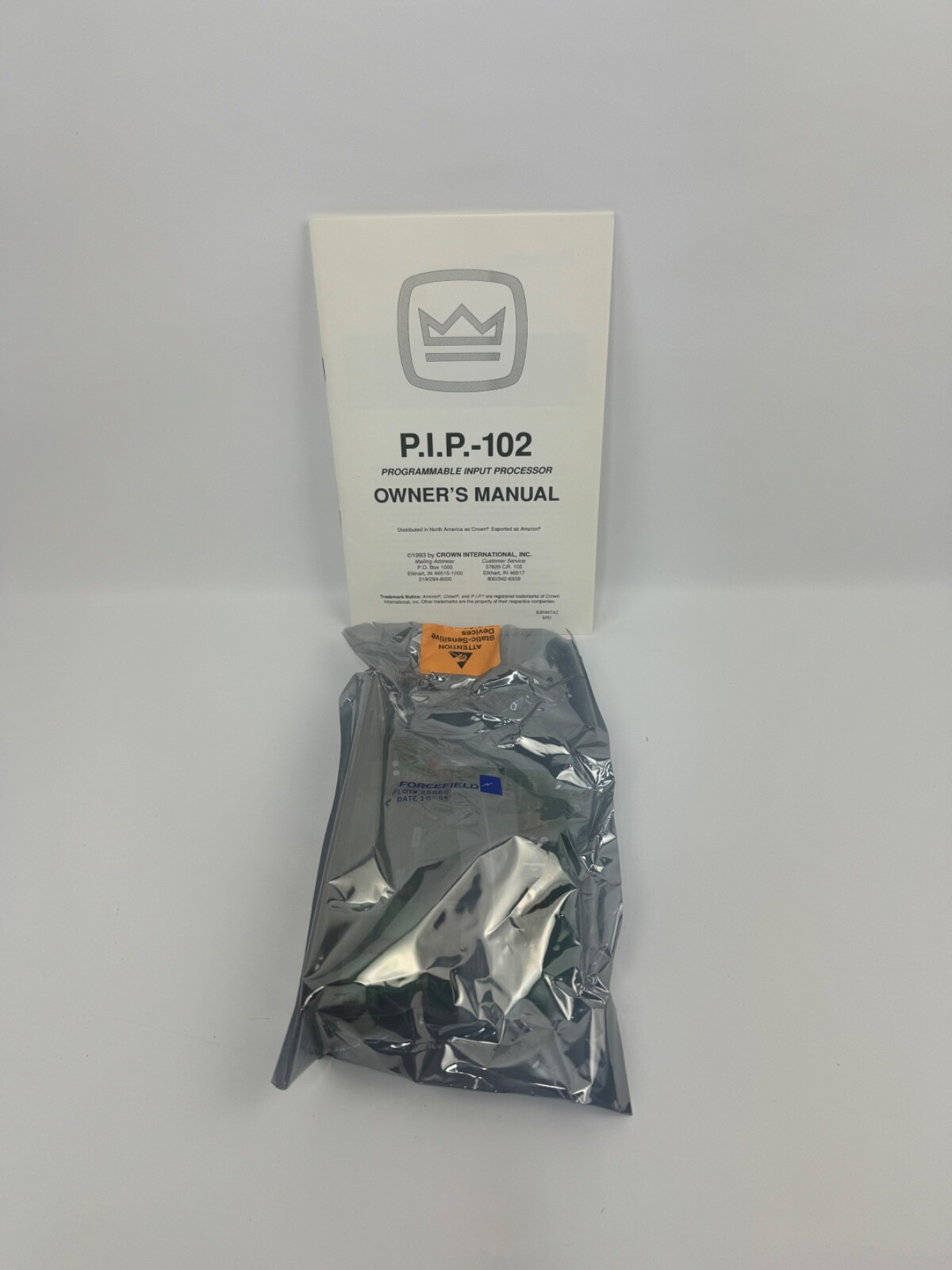 Crown P.I.P.-102 Programmable Input Processor *BRAND NEW OPEN BOX*