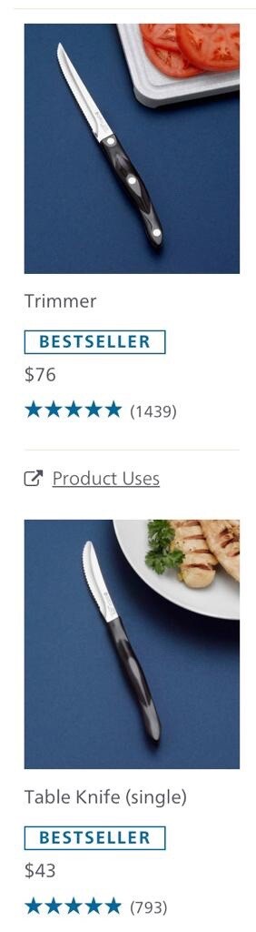 kitchen knives set