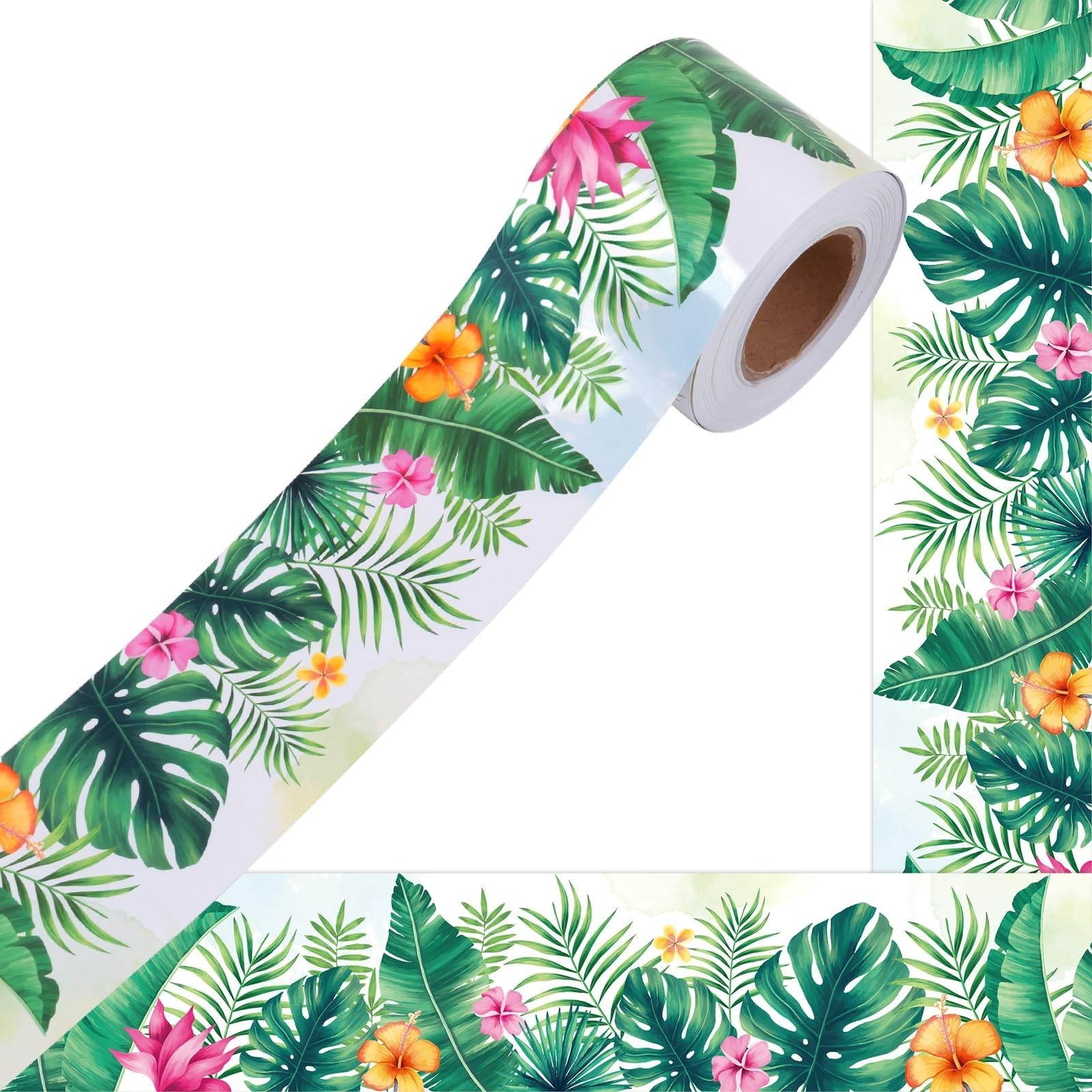 Bulletin Board Borders, Tropical Bulletin Board Decorations, Jungle Classroom...