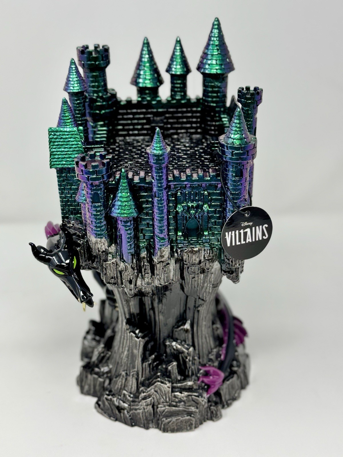 Bath & Body Works Disney Villain Maleficent Dragon Castle Pedestal Candle Holder