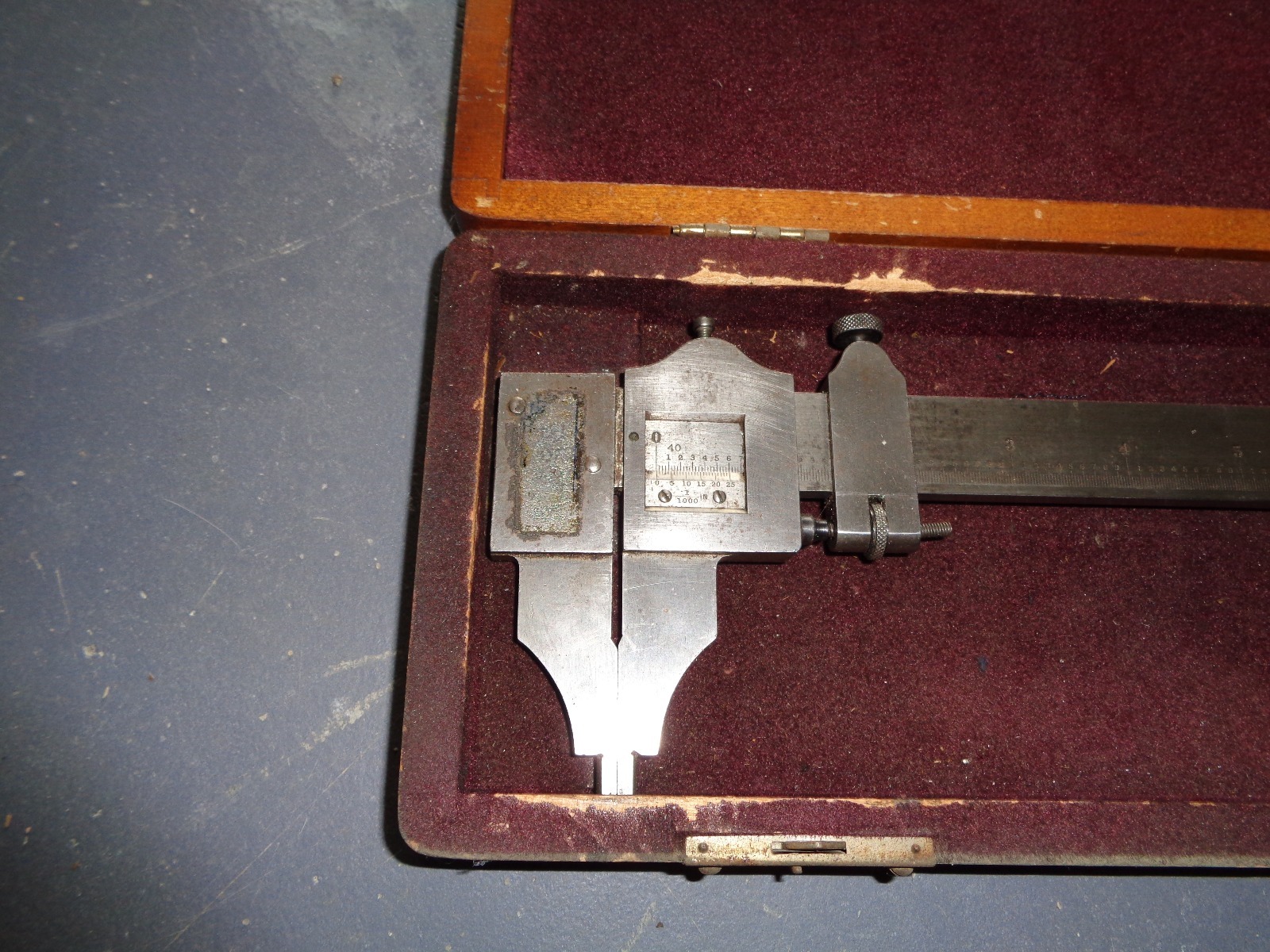 0 - 24" Starrett Master Vernier Slide Caliper