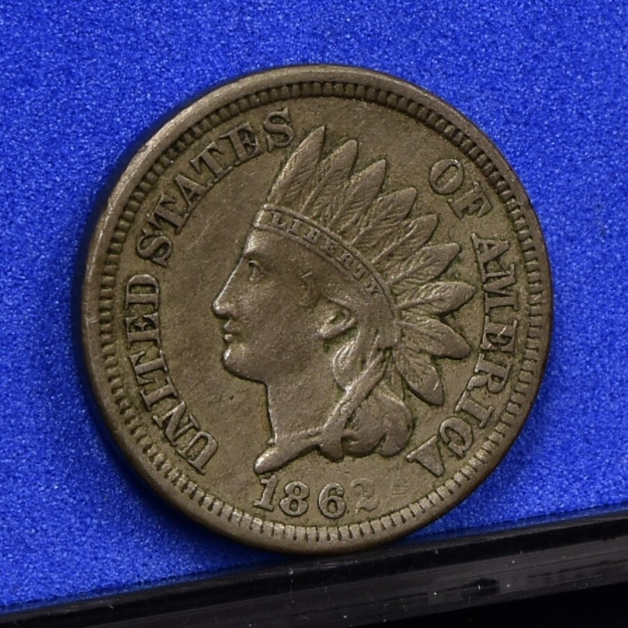 1862 Indian Cent - XF (#57402-L)