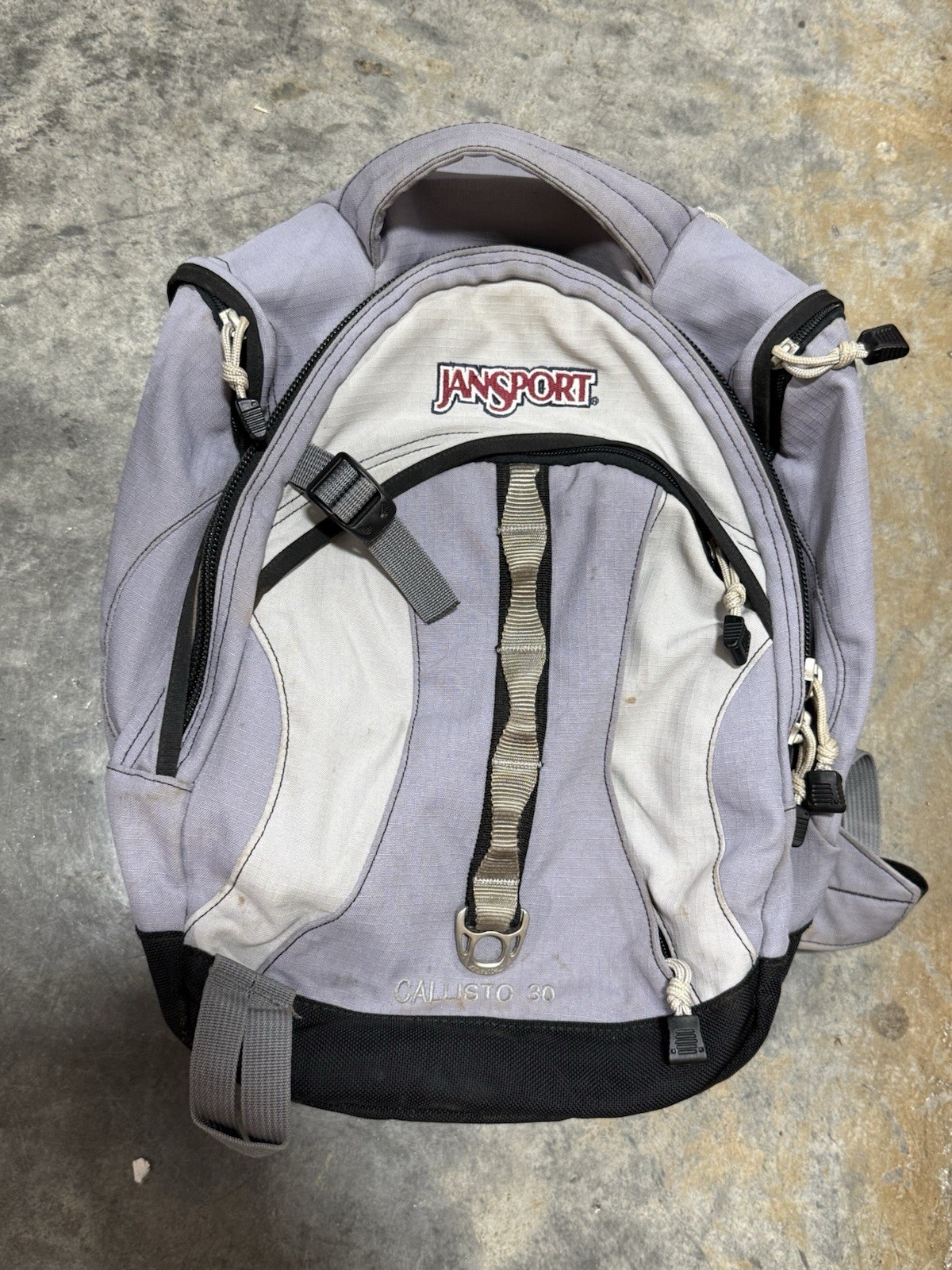 jansport callisto 30L hiking backpack water bag hydration Rare 1990s 2000s Hike