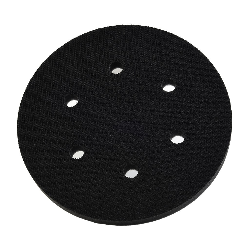 Interface Pad Soft Interface Pad 150mm 6 Hole Disc Pad Foam Disc Hook&Loop