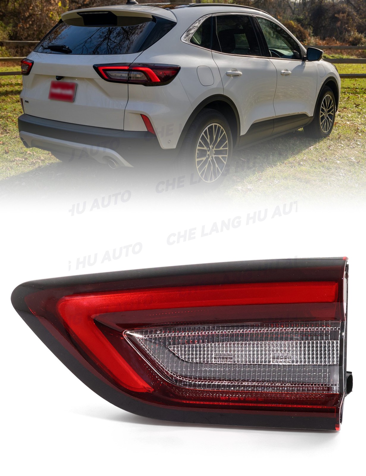 For 2023-2025 Ford Escape Right Side LED Inner Tail Light Lamp 3Pin PJ6Z-13404-B
