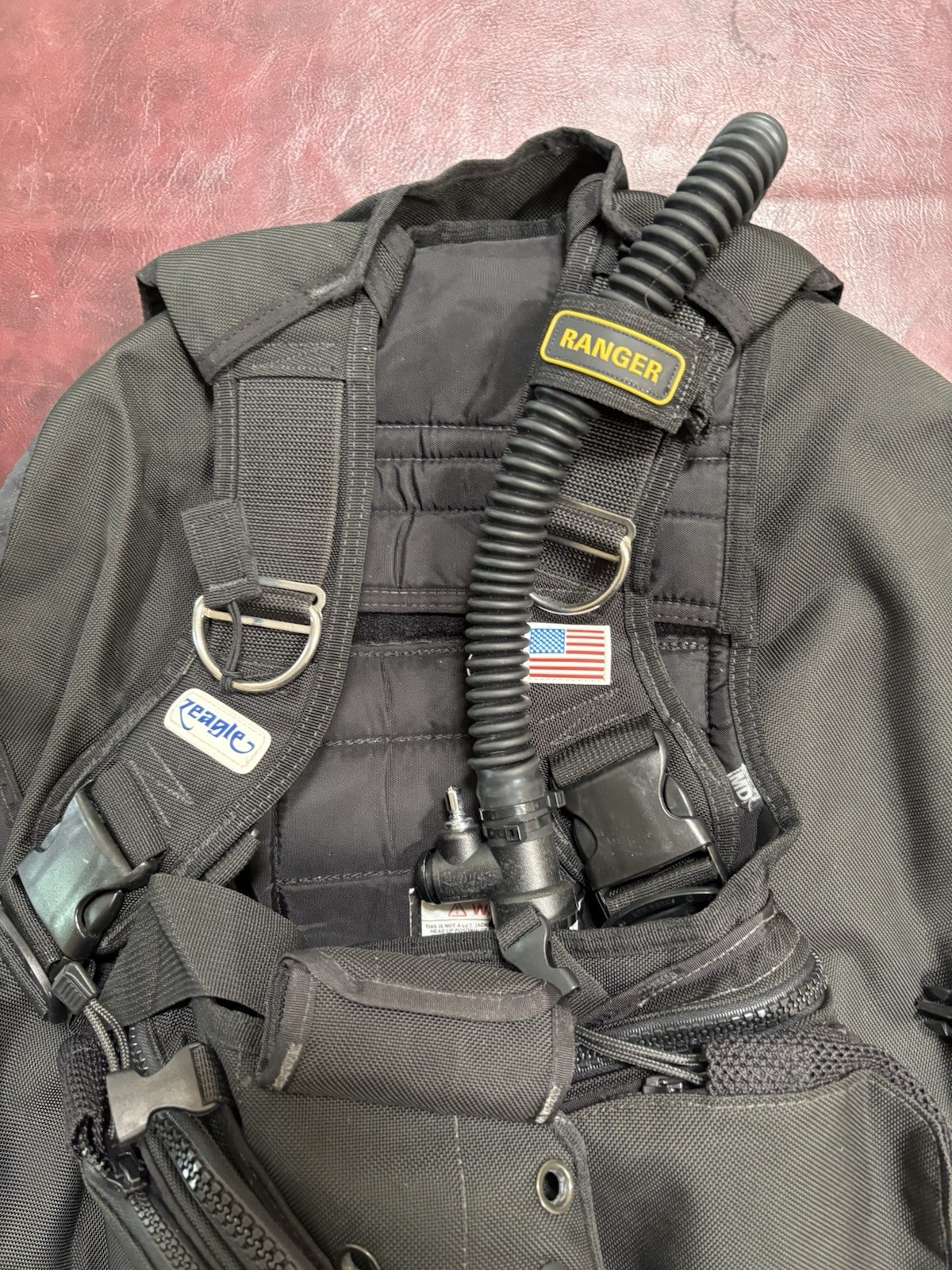 Zeagle Ranger LTD BCD Size Medium M Buoyancy Compensation Device Great Condition