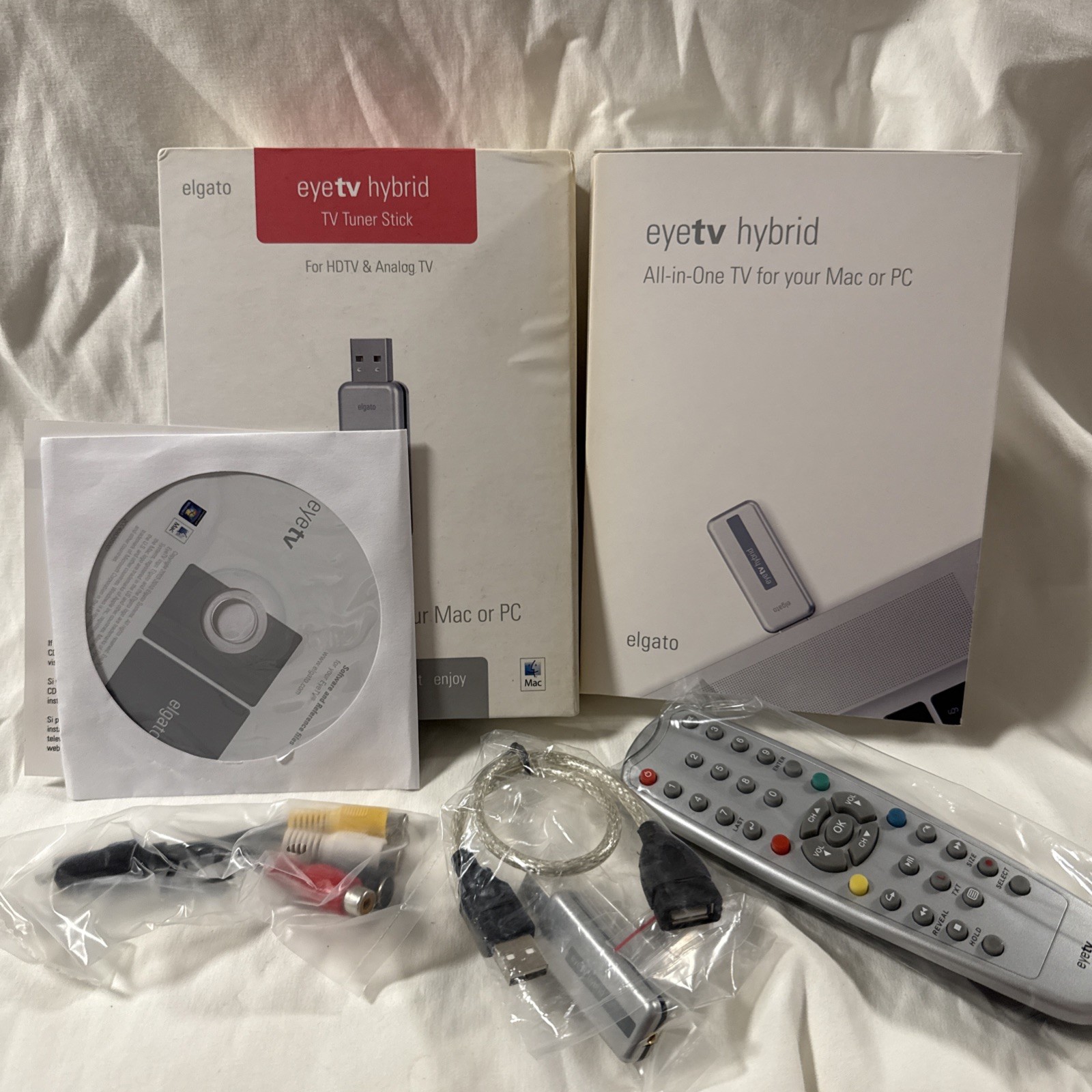 Elgato EyeTV Hybrid TV T Stick For HDTV,Analog TV & FM Radio All In One for Mac