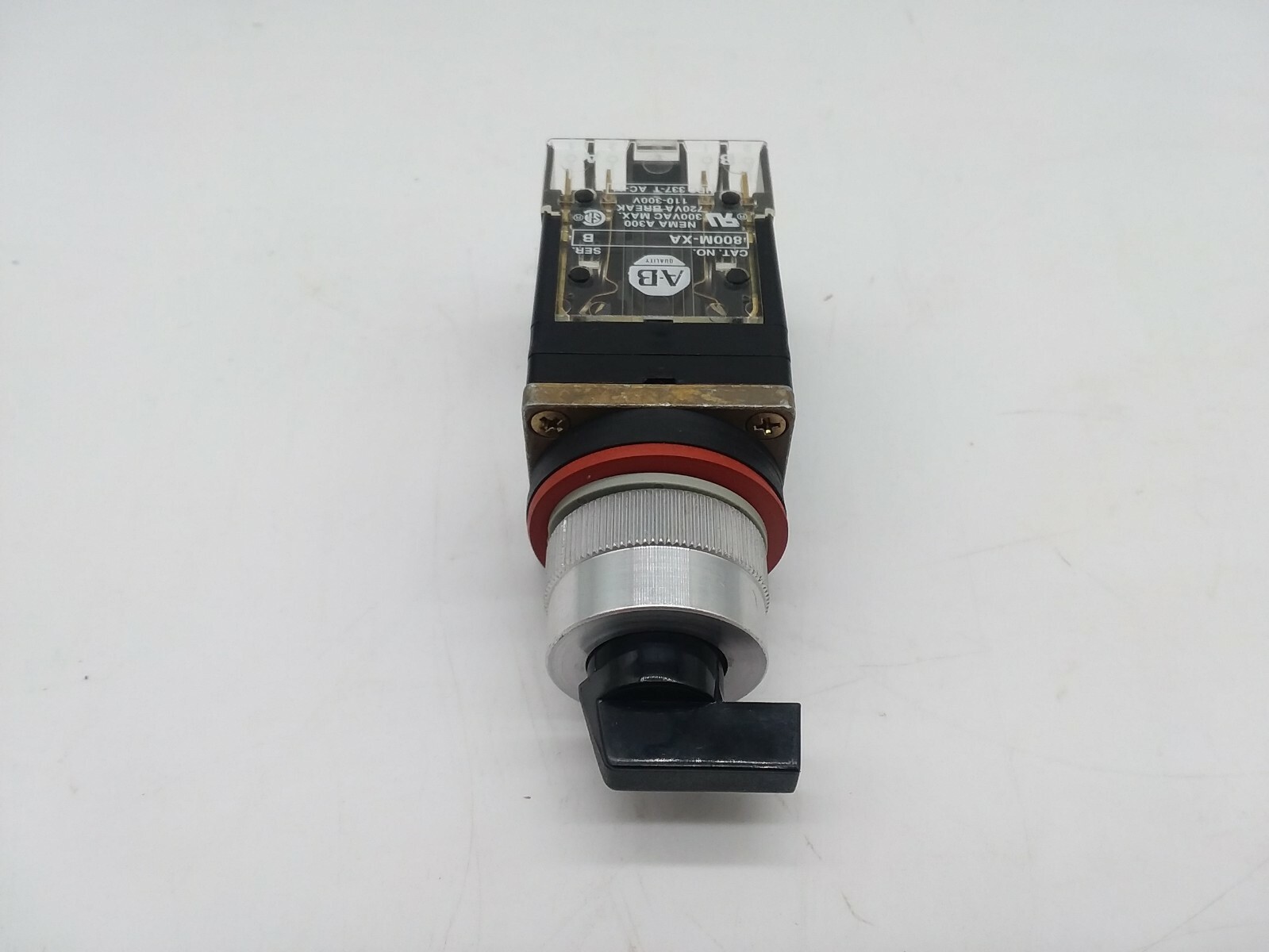 Allen Bradley 800MR-JH5UB Small Round Selector Switch