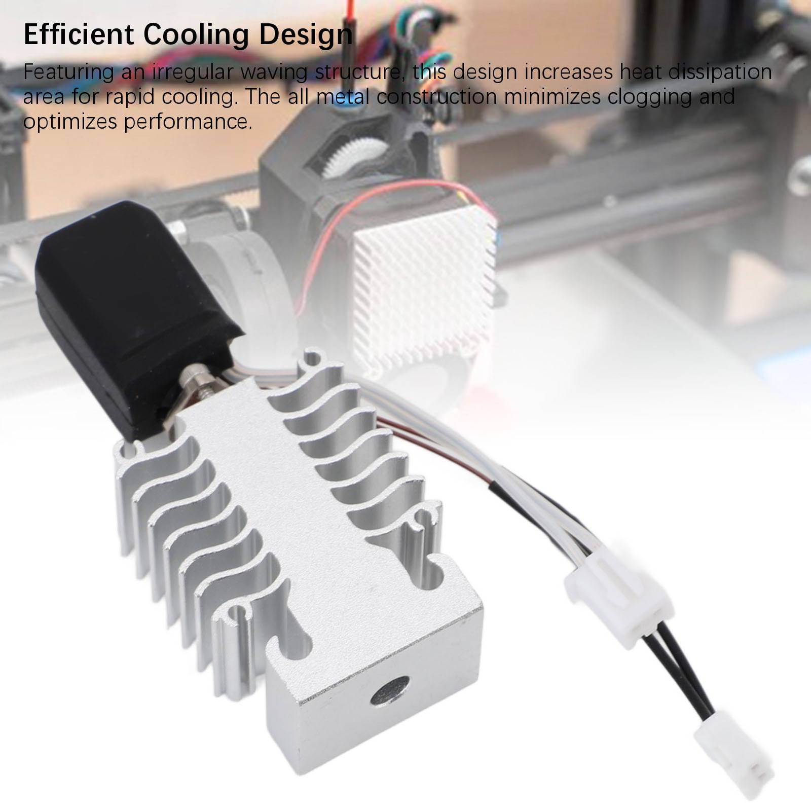 Pre Assembled Hotend Kit Efficient Cooling Design For High Temperature Printing