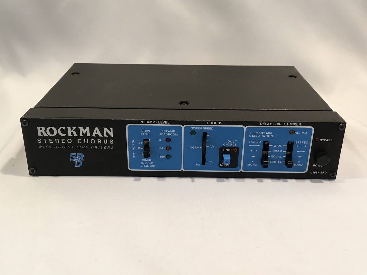 Rockman Stereo Chorus Guitar Effects Pedal Used Vintage
