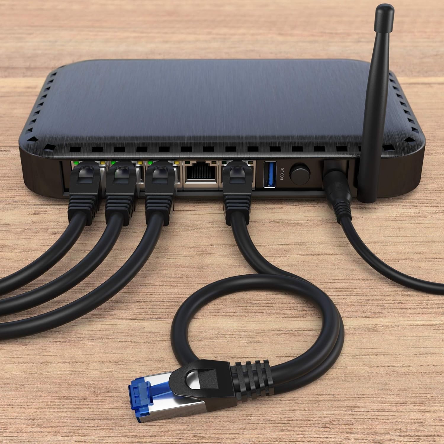 75ft Cat 6 Ethernet Cable - High Speed 10Gbps for Gaming & Networking